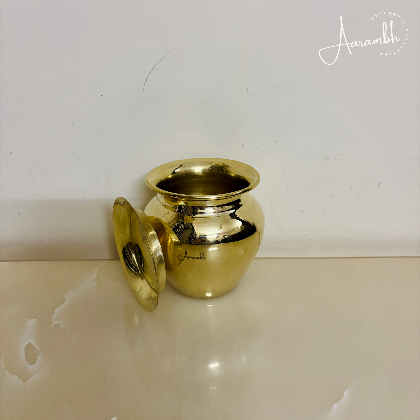 Aarambh® Pure Brass Lota