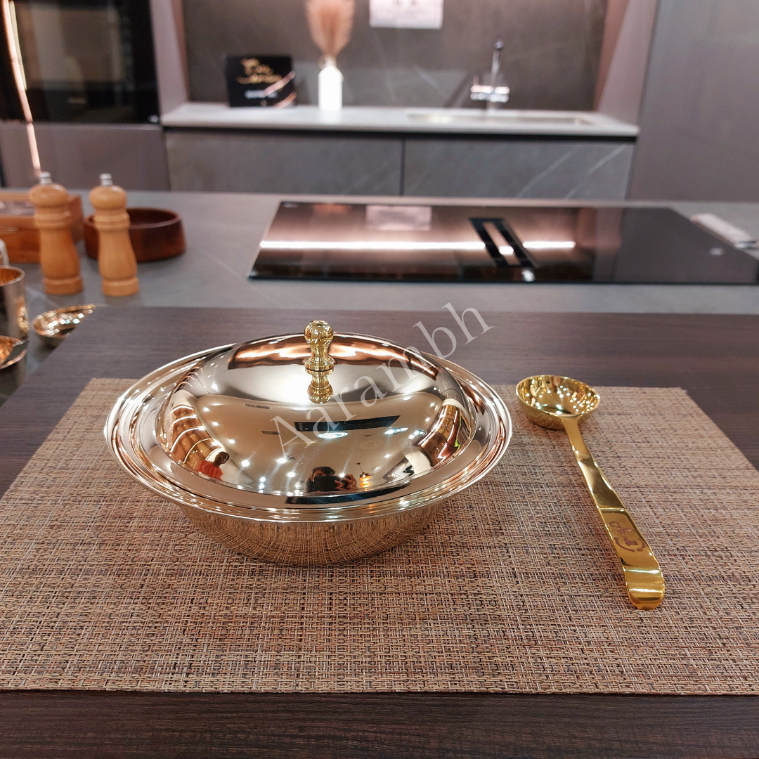 Aarambh® Pure Bronze Serving Bowl