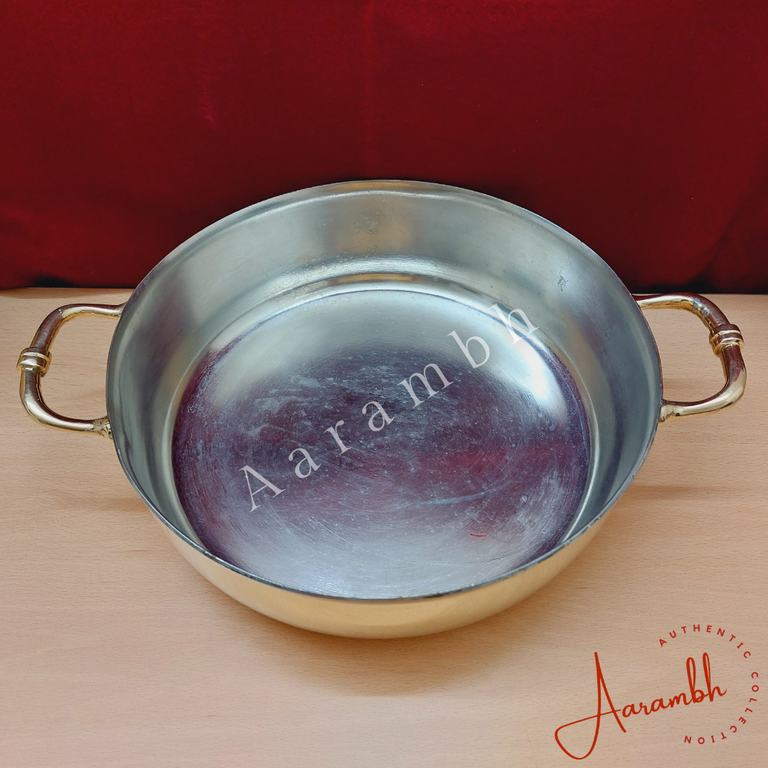 Aarambh® Pure Brass Fry Pan