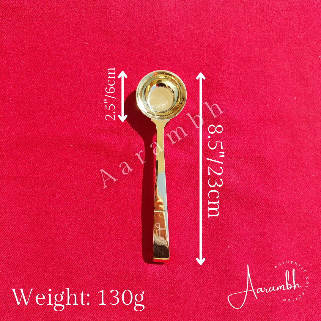 Aarambh® Pure Brass Ladles