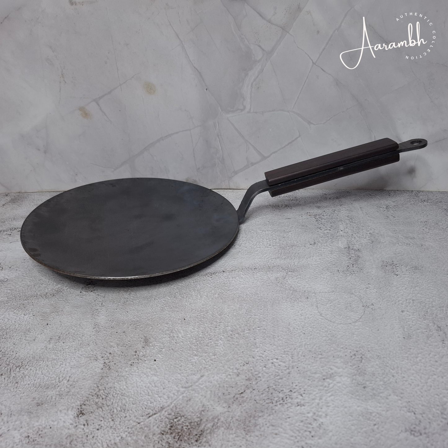 Aarambh® Pure Iron Curved Tawa (3mm) - 1