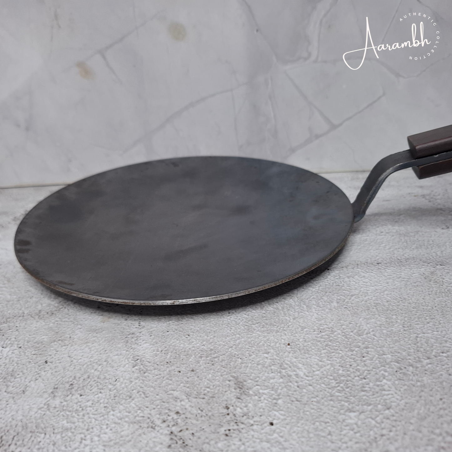Aarambh® Pure Iron Curved Tawa (3mm) - 1