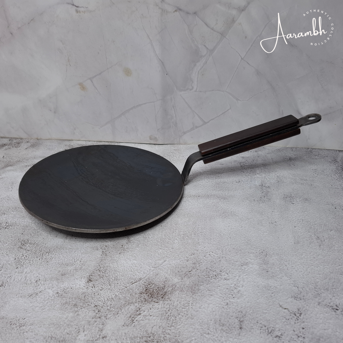 Aarambh® Pure Iron Curved Tawa (4mm)