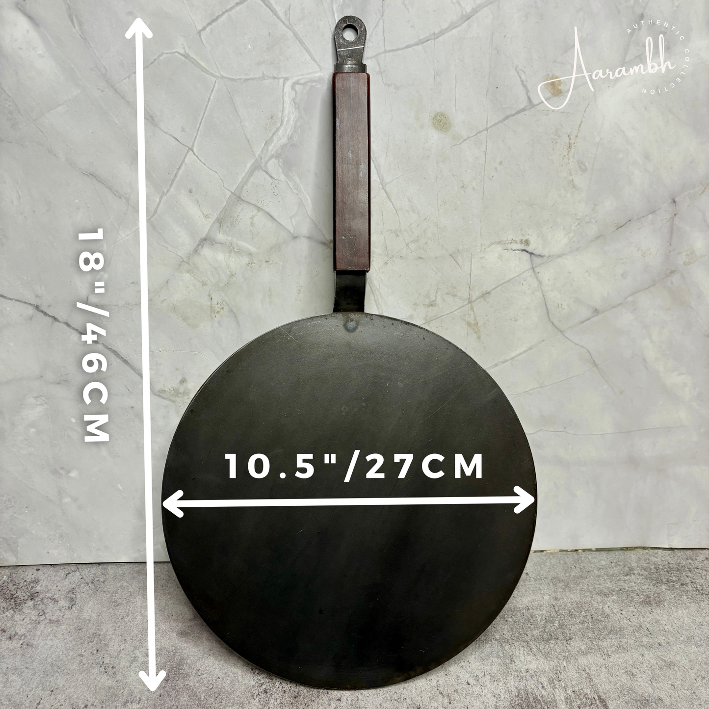 Aarambh® Pure Iron Flat Tawa (3mm)