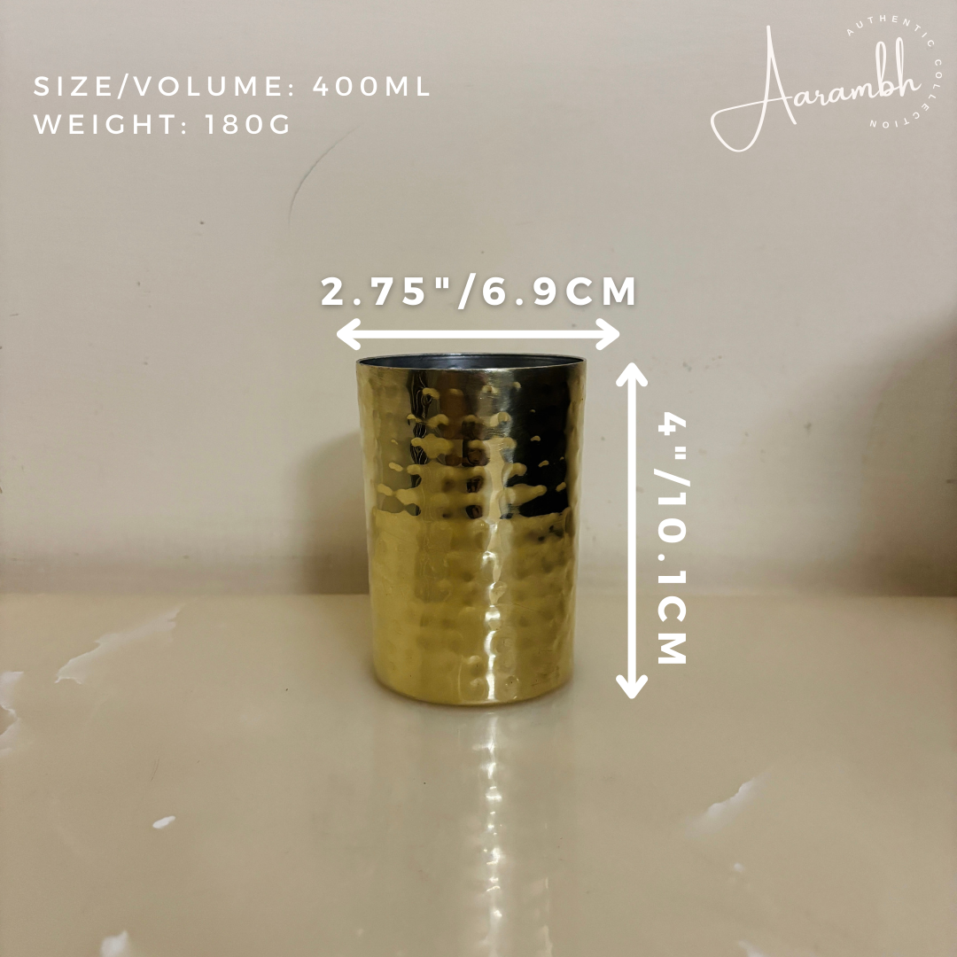 Aarambh® Hammered Glass (Tinned)