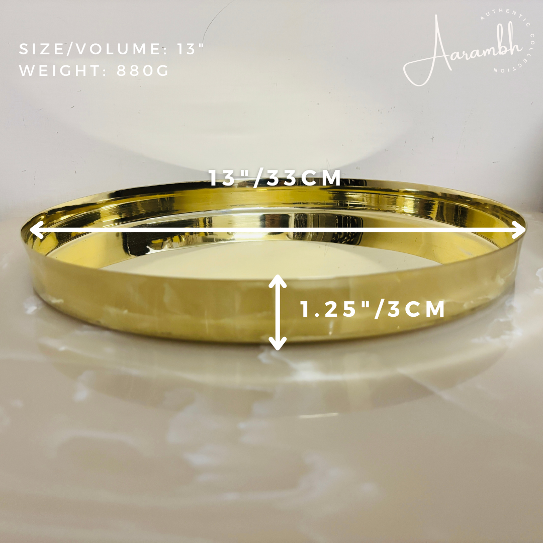 Aarambh® Plain Thali (Untinned)