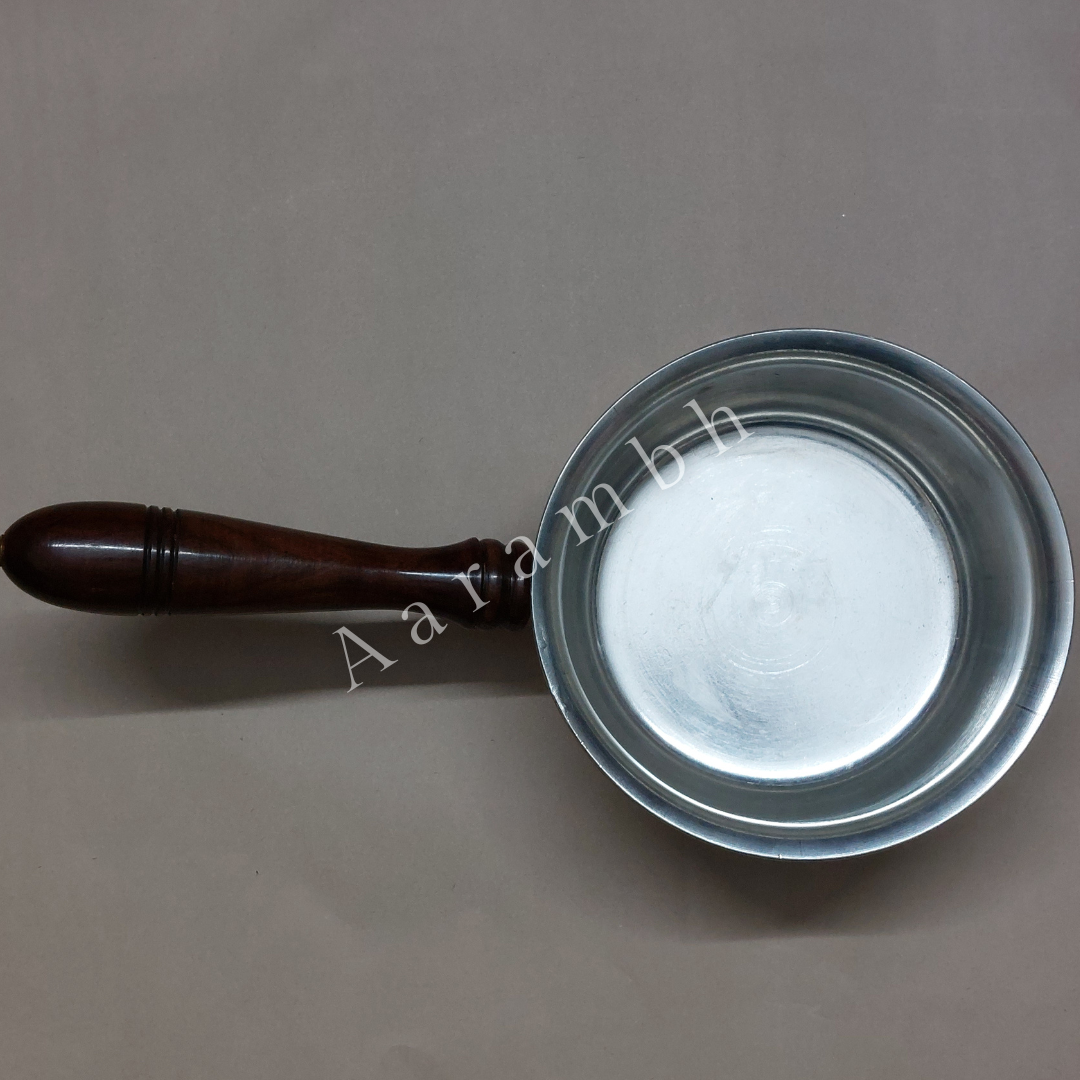 Aarambh® Pure Brass Milk/Tea Pan