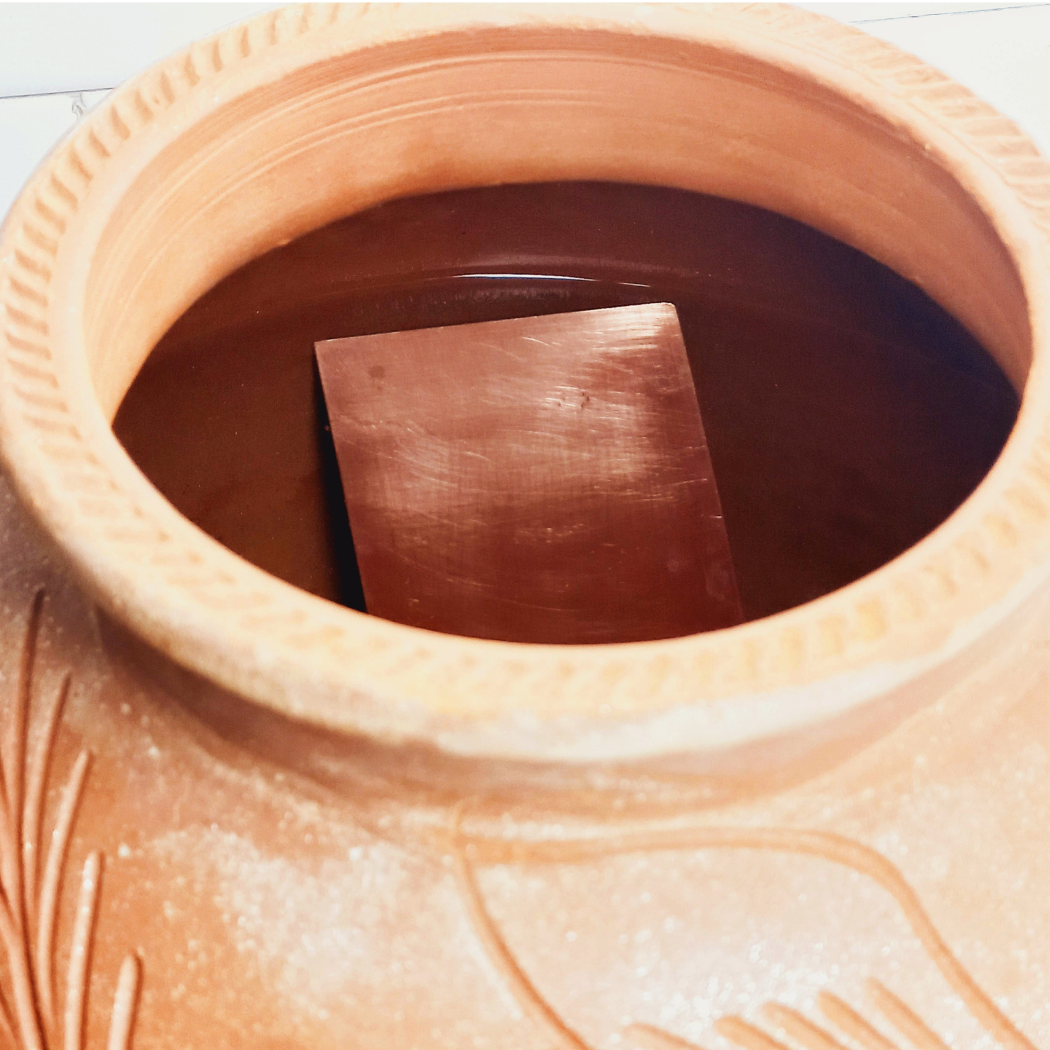 Aarambh® Copper Water Purifying Plate | 99.9% Pure
