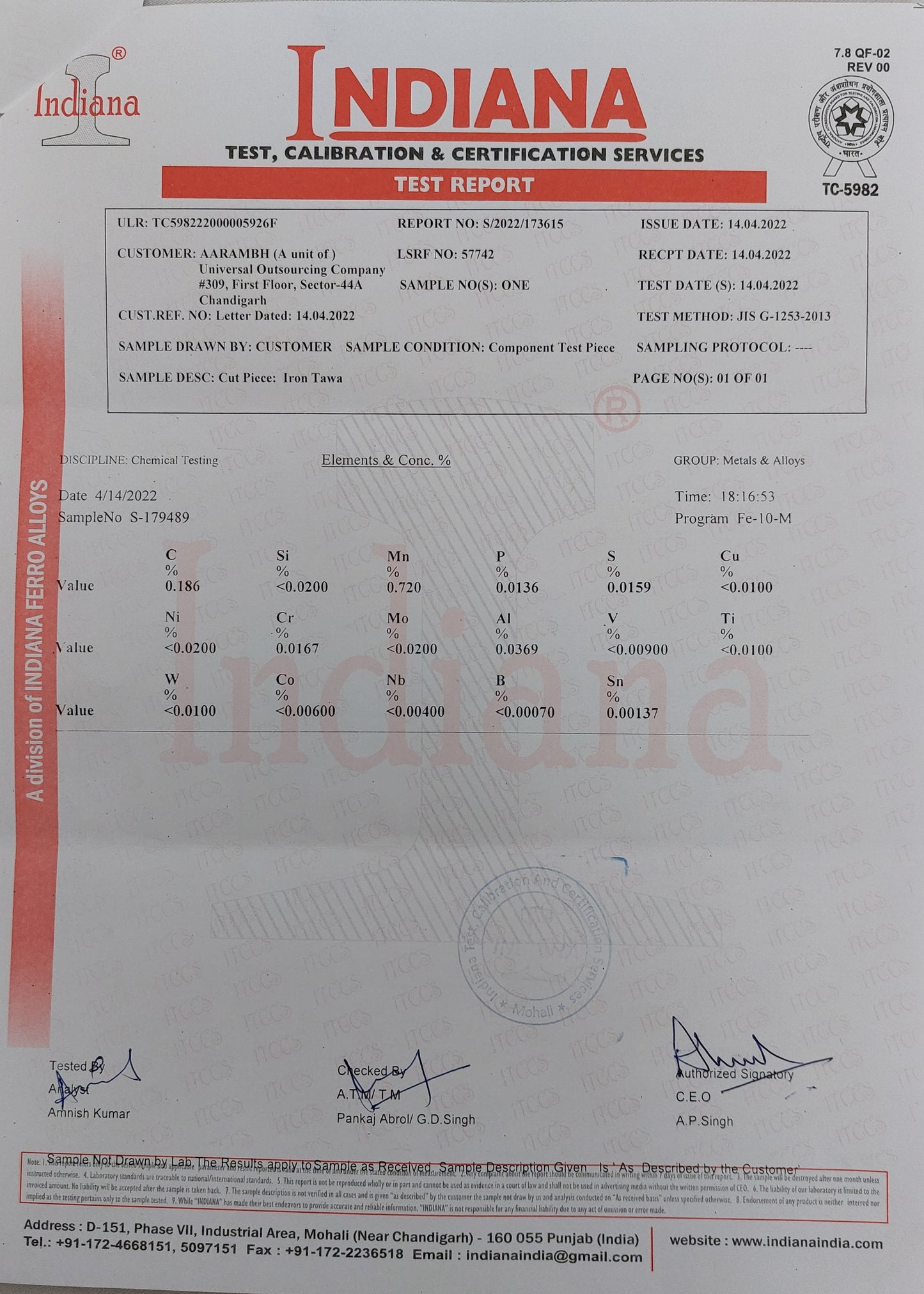 Aarambh® Pure Iron Mamjasta