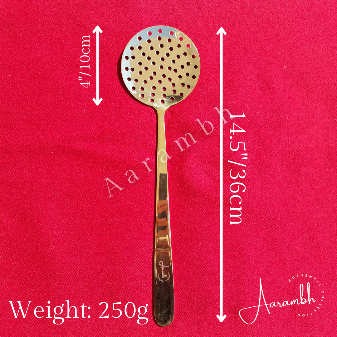 Aarambh® Pure Brass Ladles