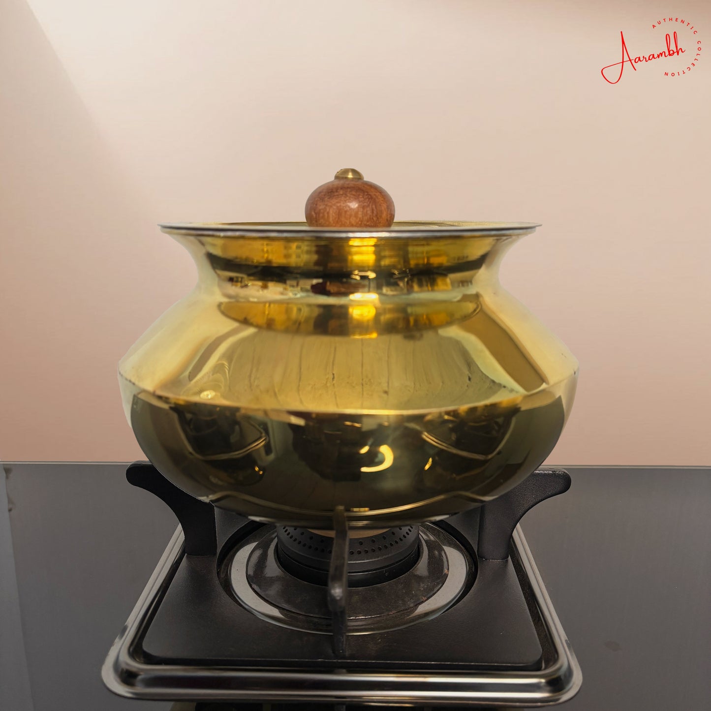 Aarambh® Pure Brass Handi