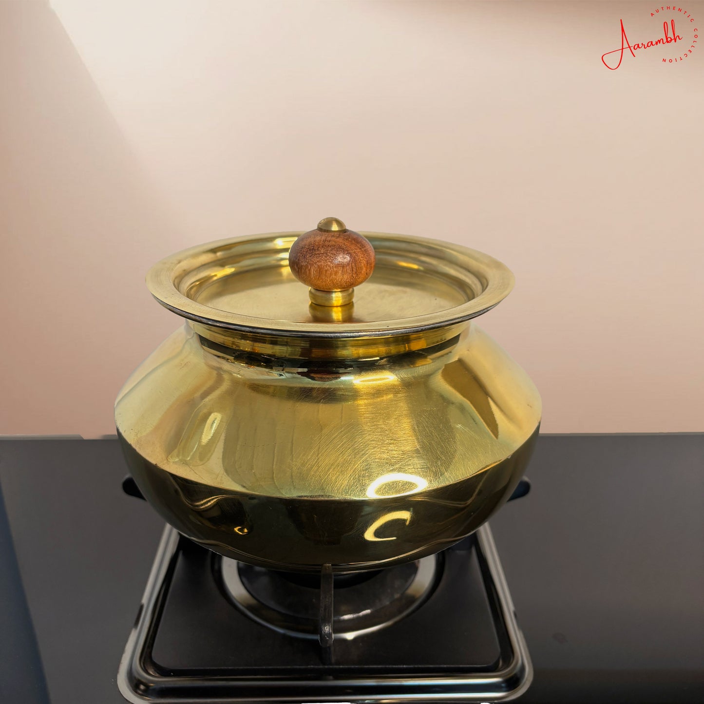 Aarambh® Pure Brass Handi