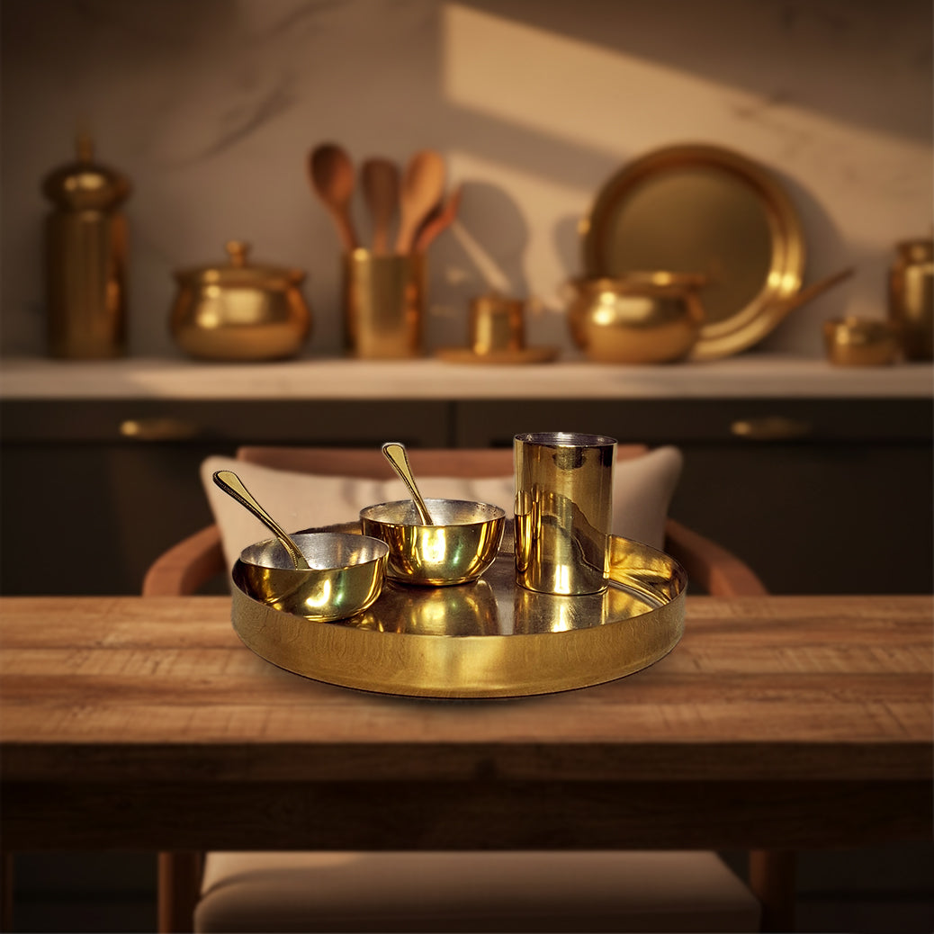 Aarambh® Plain Thali Set/Sets