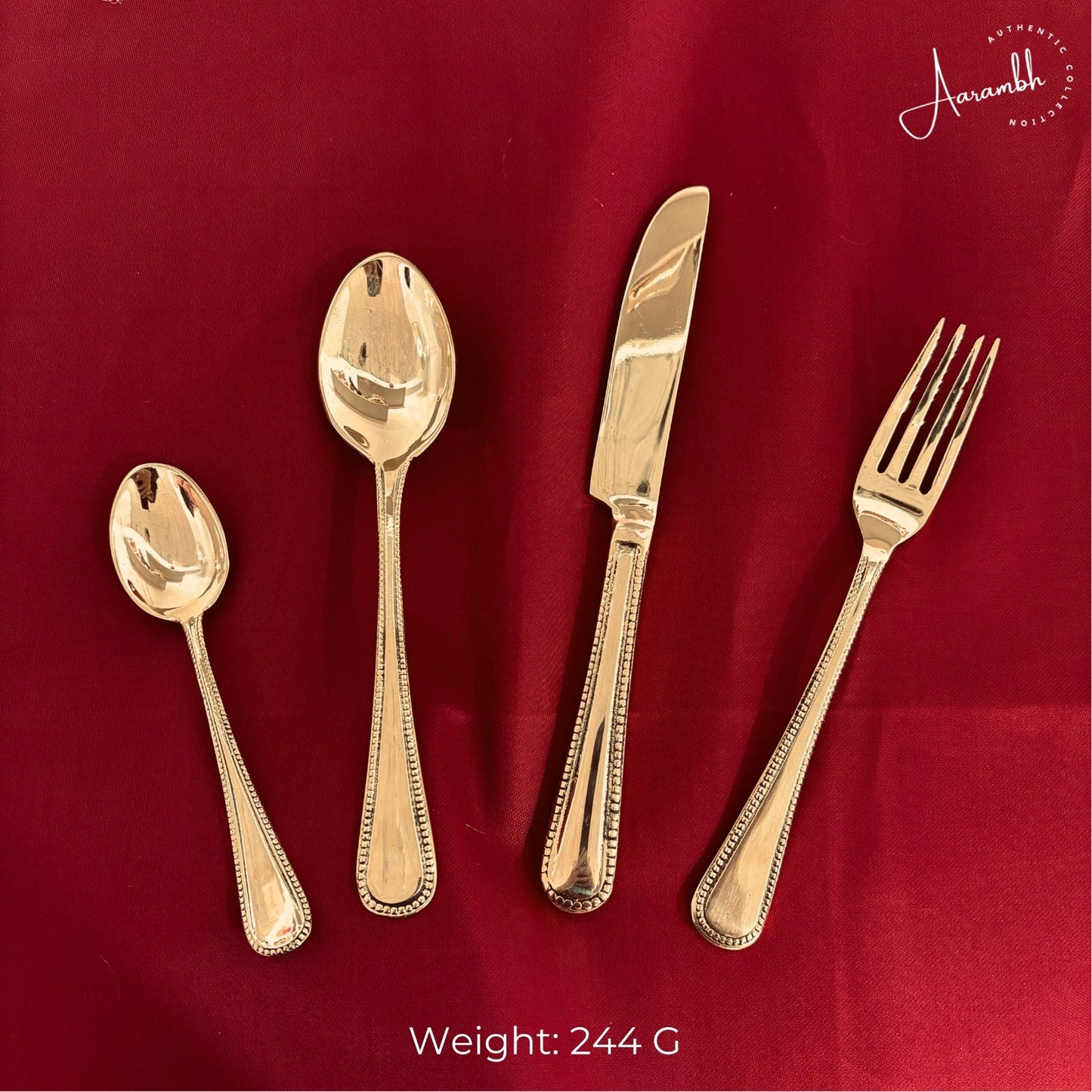 Brass Cutlery Set