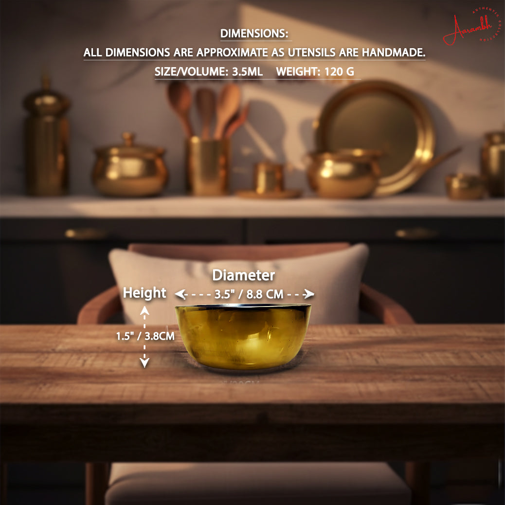 Aarambh® Plain Bowl Set (Untinned)