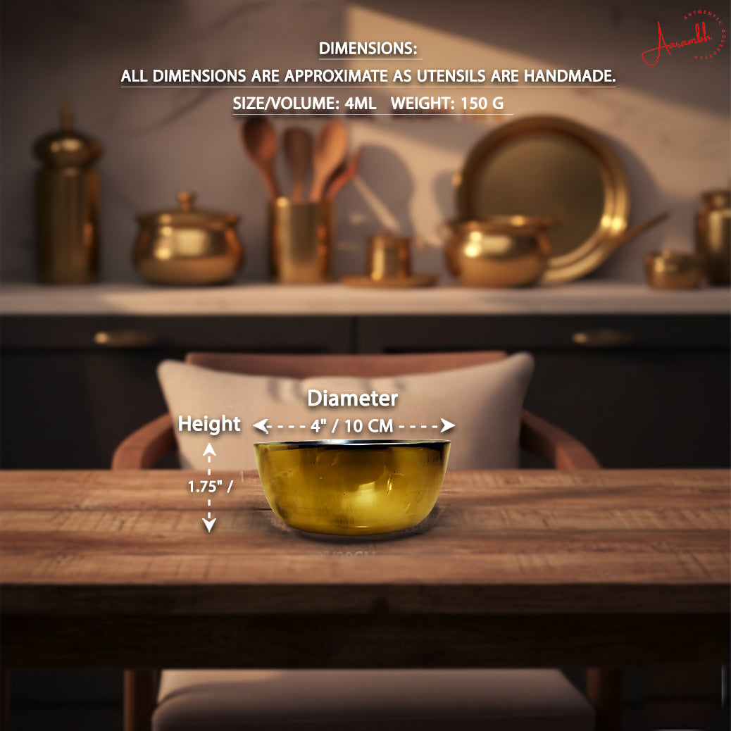 Aarambh® Plain Bowl Set (Untinned)