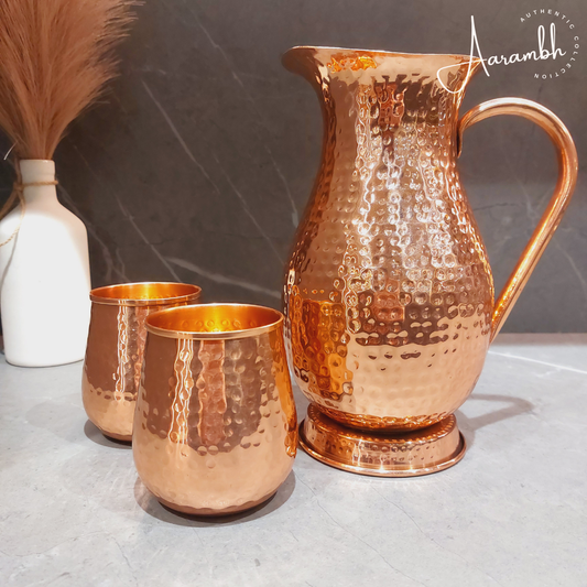 Aarambh® Mughal Jug w/ glasses