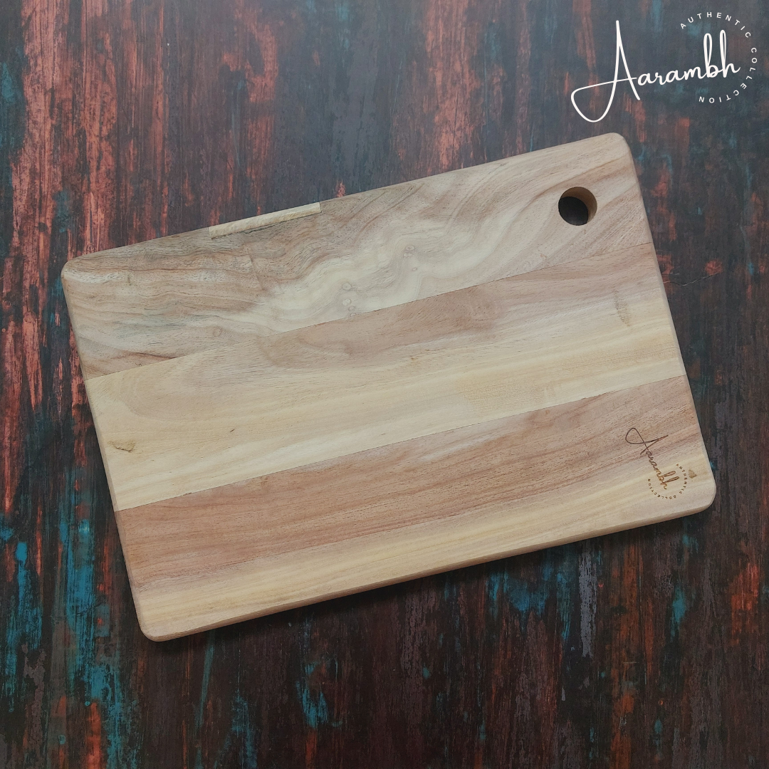 Aarambh® Neem Rectangle Chopping Board