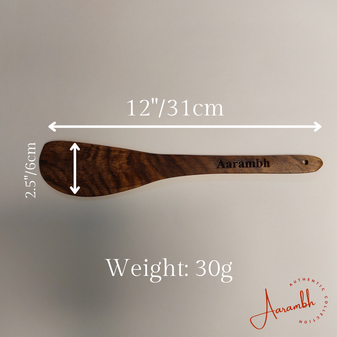 Aarambh® Pure Sheesham Wooden spatulas