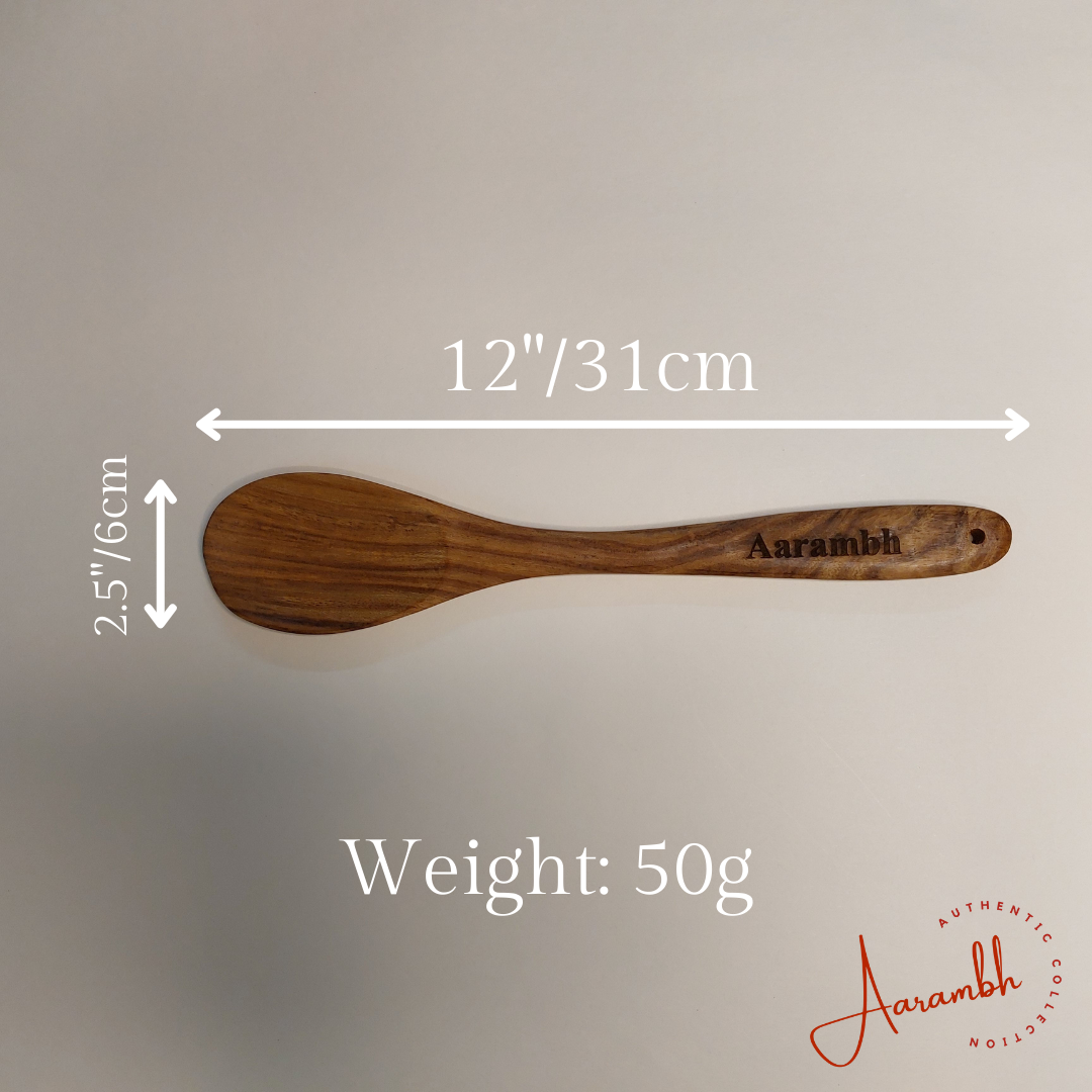 Aarambh® Pure Sheesham Wooden spatulas