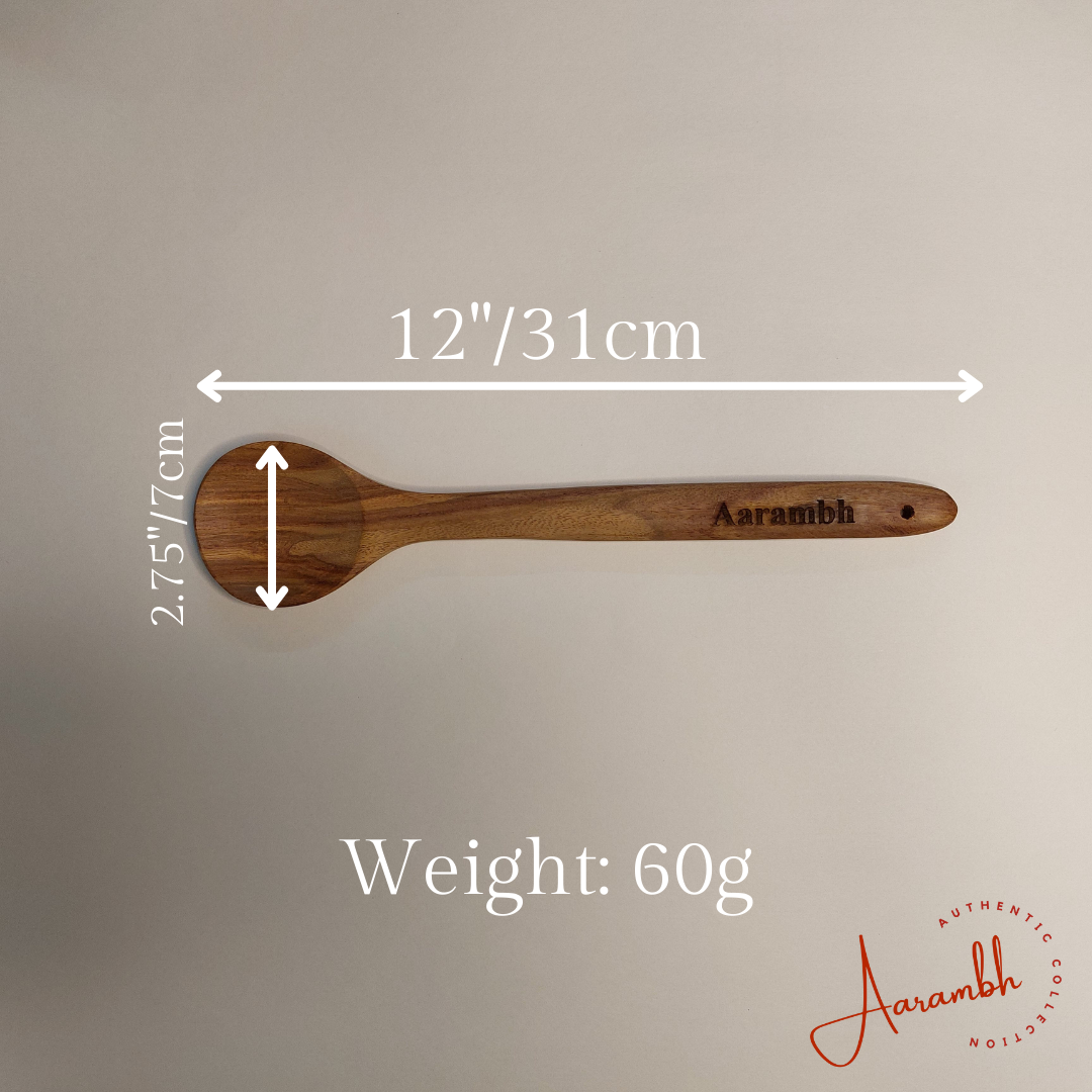 Aarambh® Pure Sheesham Wooden spatulas