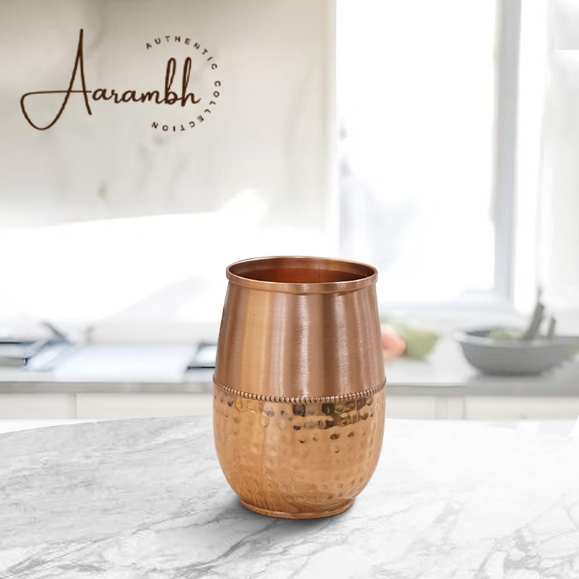 Pure Copper Carafe Glass